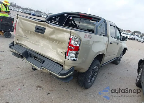 2022 Chevrolet Colorado 2Wd Short Box Z71 z USA, uszkodzony, nr VIN 1GCGSDEN6N1233659